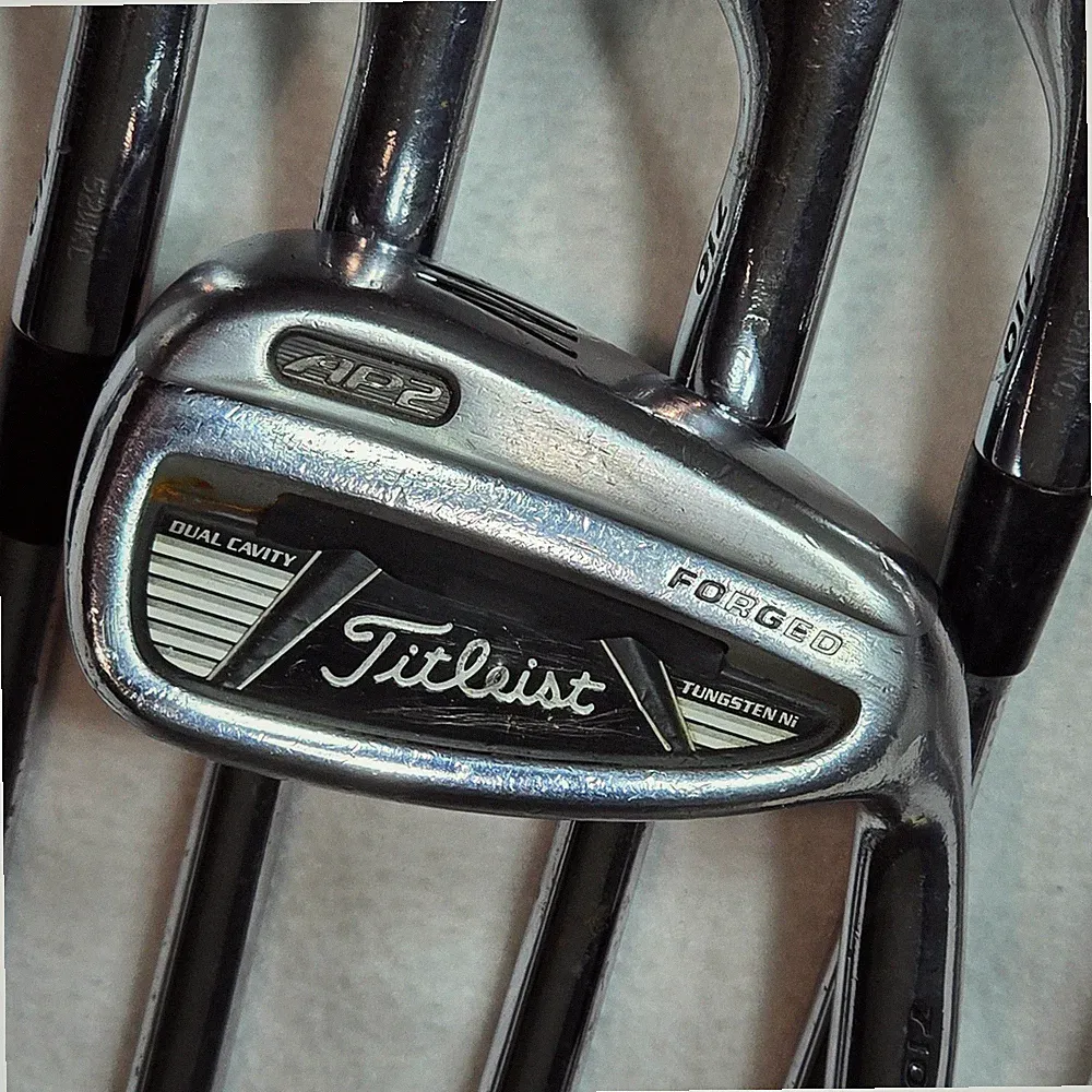Titleist AP2 710 Iron Set 5-P W RH Dynamic Gold S300 Stiff Steel 8 Pc Golf
