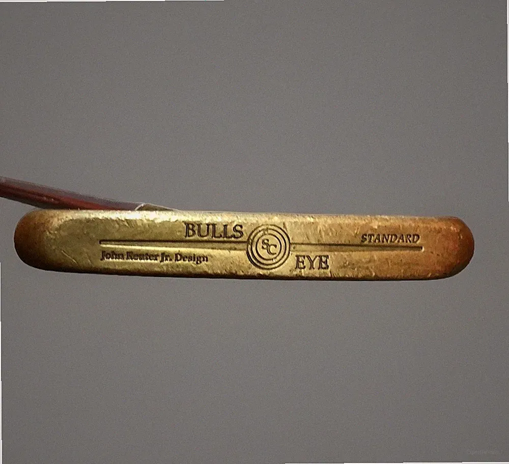 Titleist Bulls Eye Flange Putter 35” Brass
