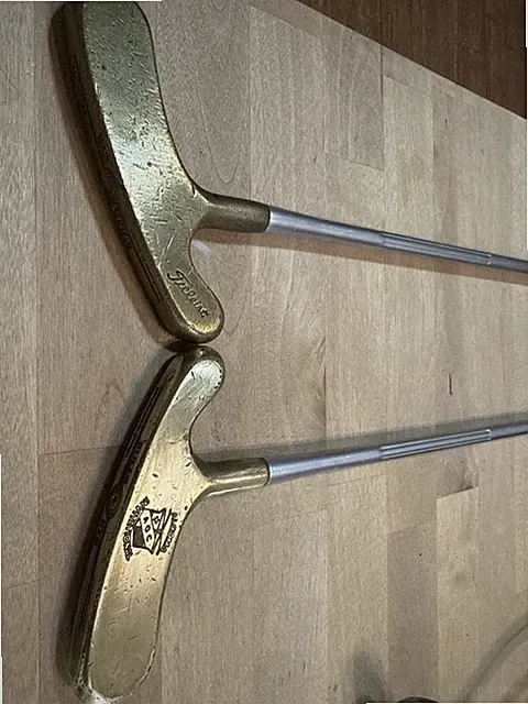 Titleist Bulls Eye Original SC John Reuter Jr. Putters 2 Pc