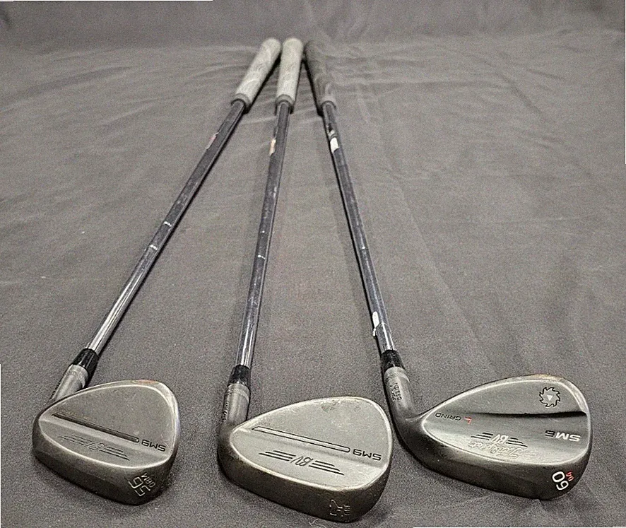 Titleist BV SM9 56, SM9 52 & SM6 60 Golf Wedges - LOT of 3 RH Golf Clubs