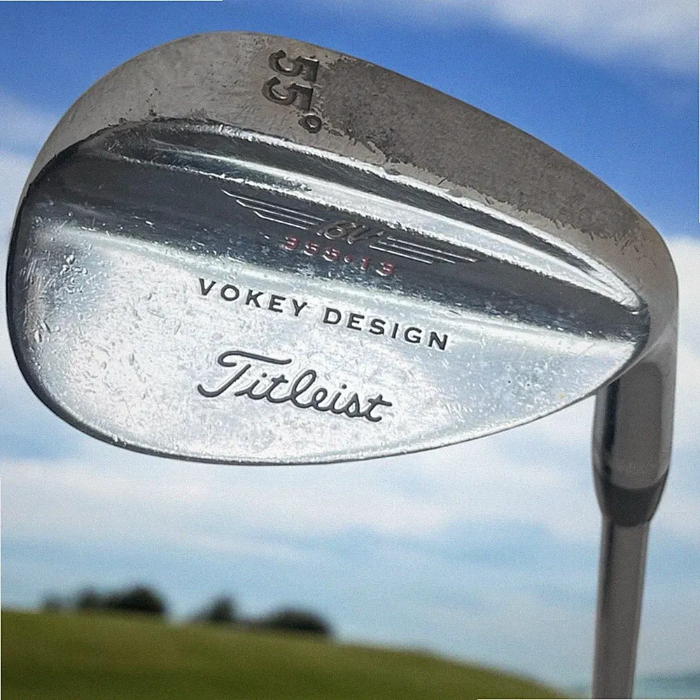 Titleist BV Vokey Design 55° 355 13 Sand Wedge Right Steel Golf Club Needs Grip