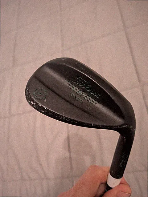 Titleist BV Vokey SM7 Black Enamel 60/12 Lob Wedge RH Steel Shaft