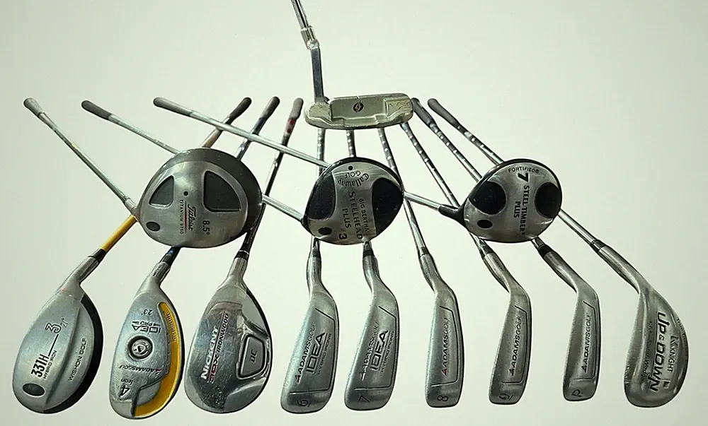 Titleist Callaway Adams MRH Complete Golf Club Set S Flex SET-091626T09