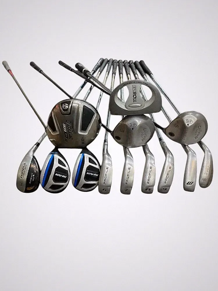 Titleist, Callaway and Wilson MRH R Flex Complete Golf Club Set #082726P02