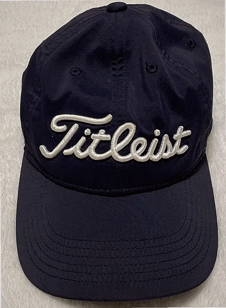 Titleist FJ FootJoy YOUTH OS Pro V1 Tour Adjustable Hat Cap Blue/White Golf