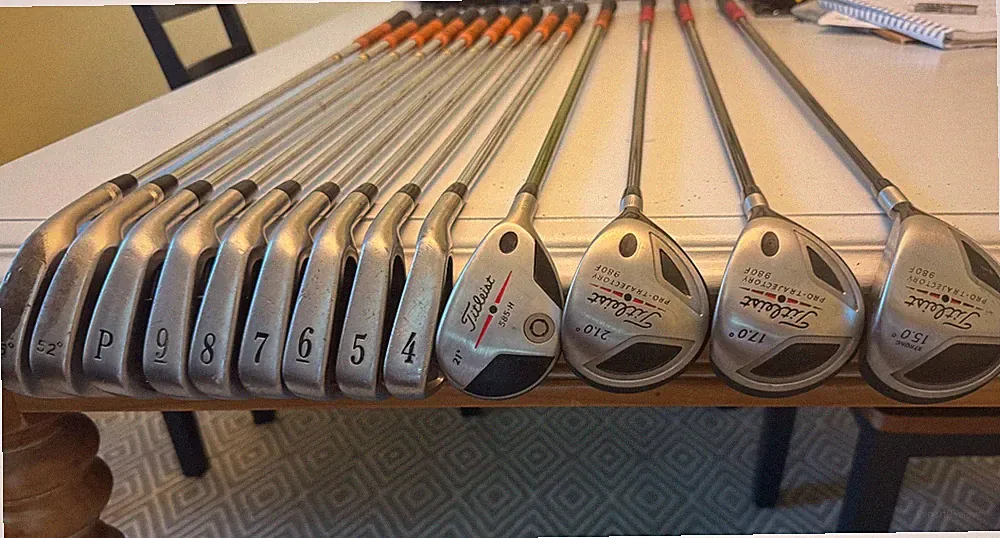 Titleist Golf Club Set 13pc - 704.CB Irons, Vokey Wedges, 980F, 585H - Used