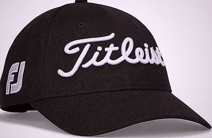 Titleist Golf Men's Tour Classic Snapback Cap Hat Black / White New w/ Tag! 2389