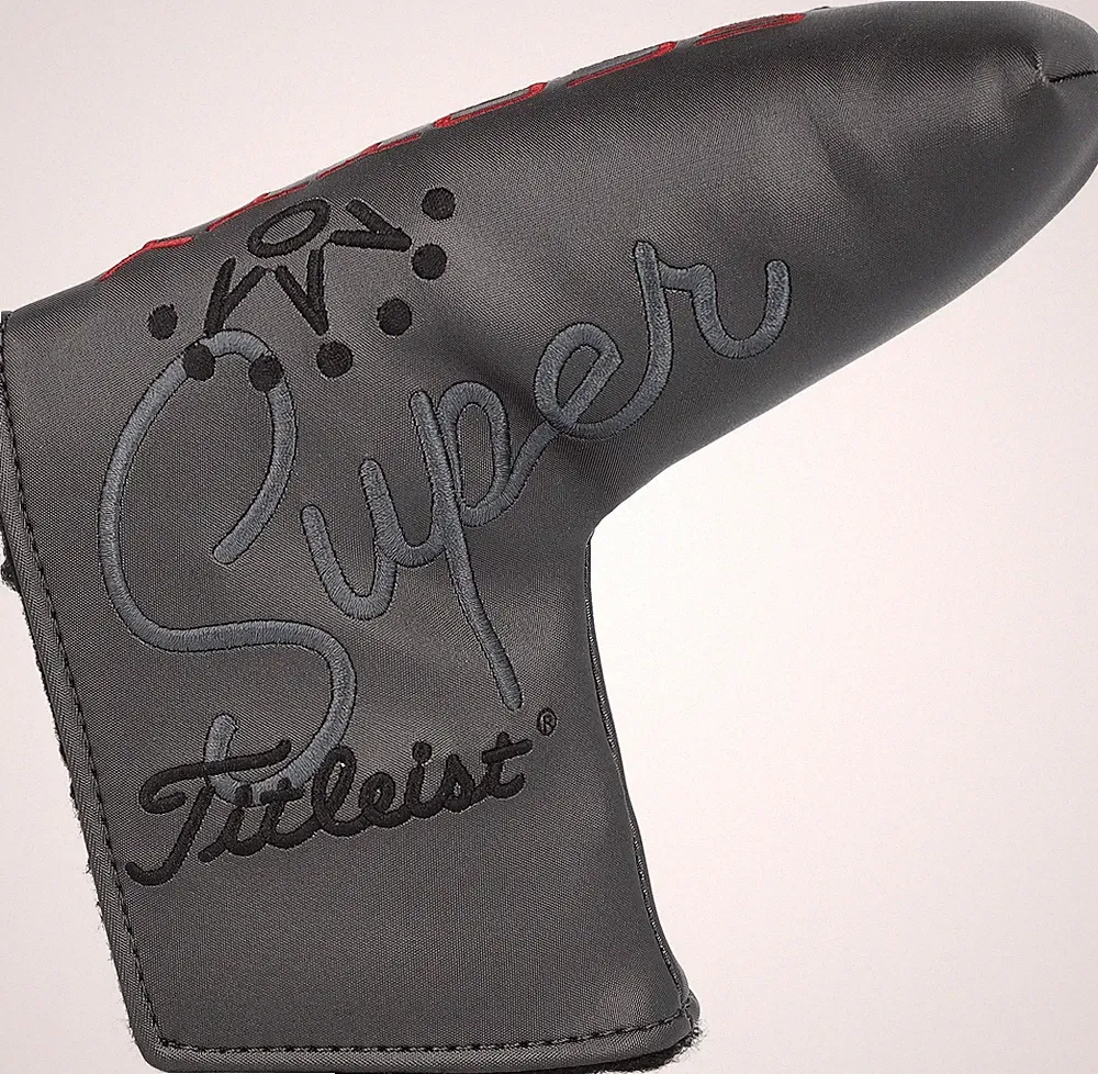 Titleist Golf Scotty Cameron Super Select Putter Grey/Black/Red Headcover