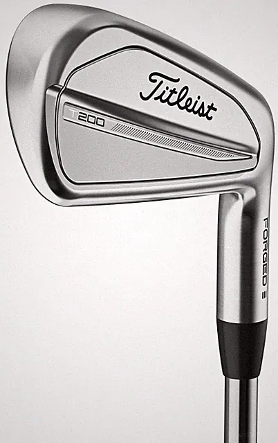 Titleist Golfs T200 3G 5-PW, AW Iron Set Stiff Steel AMT Black S300 Value