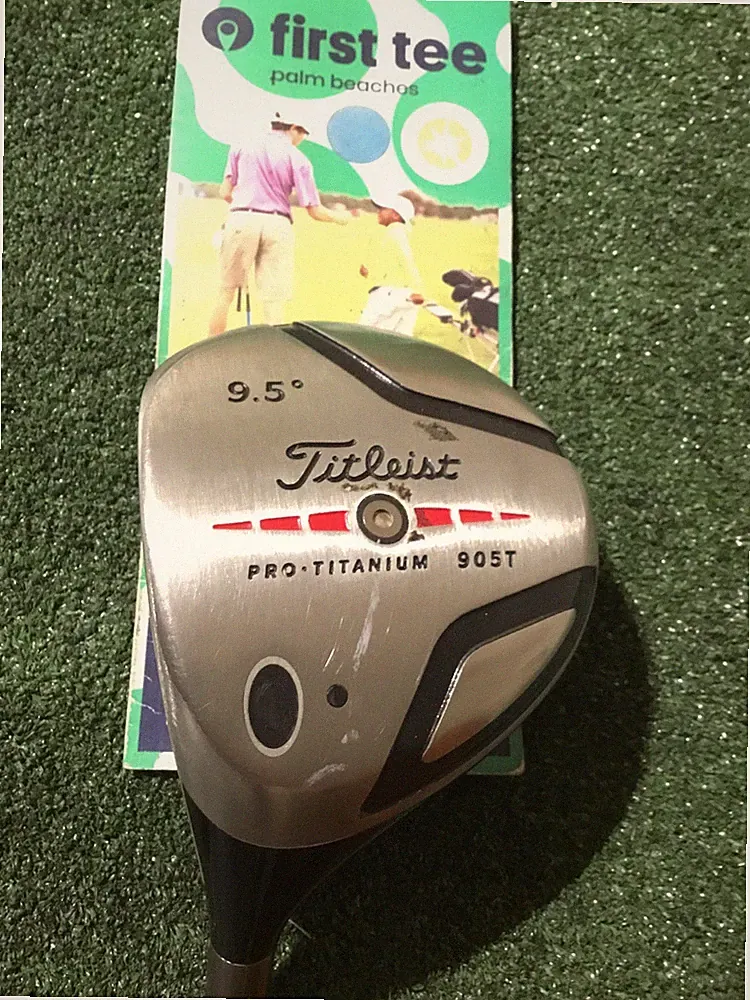 Titleist Left Handed Pro-Titanium 905T 9.5* Driver Stiff Aldila NV 65g Graphite