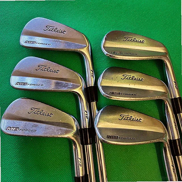 Titleist MB 712 Iron Set 6pcs 5-Pw Flex Stiff Dynamic Gold SL S300 Steel Shaft