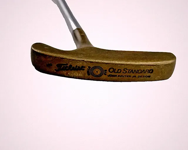 Titleist Original Bullseye M5C Putter Reuter Jr Fluted Steel 35.5" Factory Grip