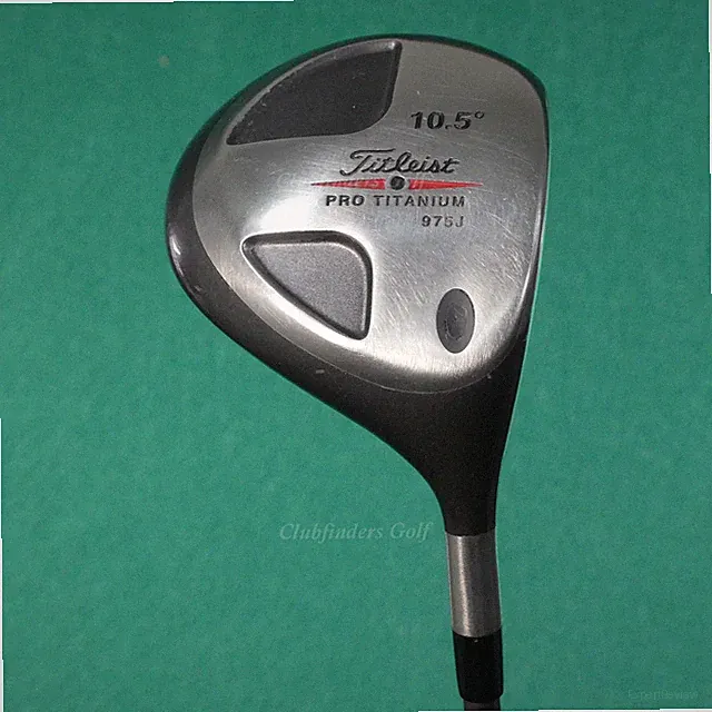 Titleist Pro Titanium 975J 10.5° Driver Factory Ultralight 60 Graphite Stiff