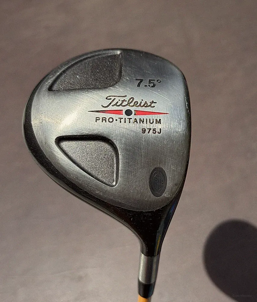 Titleist Pro Titanium 975J 7.5° Driver UST ProForce 75 Gold Graphite S-Flex 45”