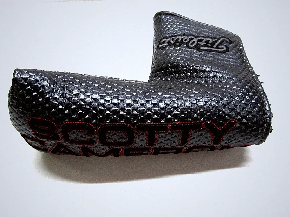 Titleist Scotty Cameron Select Blade Putter Headcover Cover -Three Dot VERY NICE