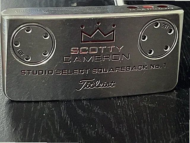 Titleist Scotty Cameron Studio Select Squareback No. 1 Putter RH 37.5" w/ HC