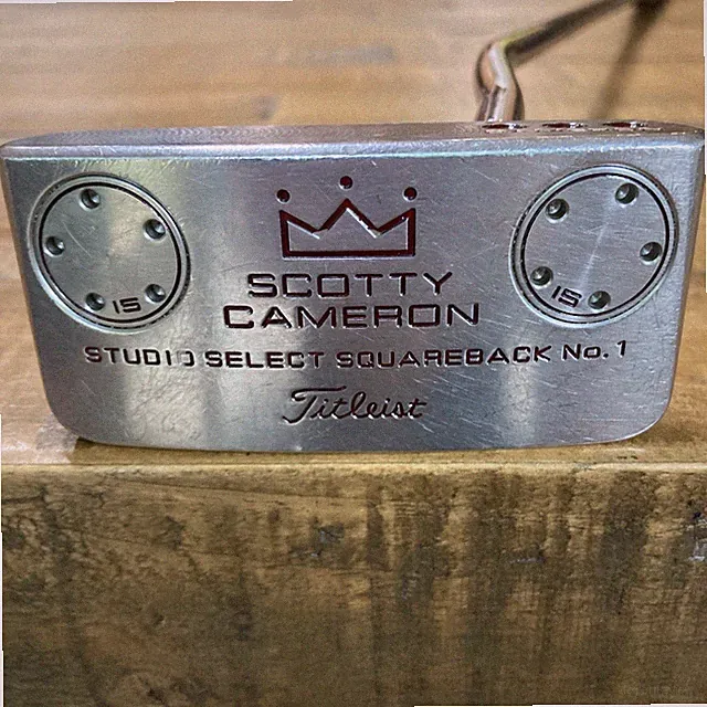 Titleist Scotty Cameron Studio Select Squareback No. 1 Putter RH Steel 33" w/ HC