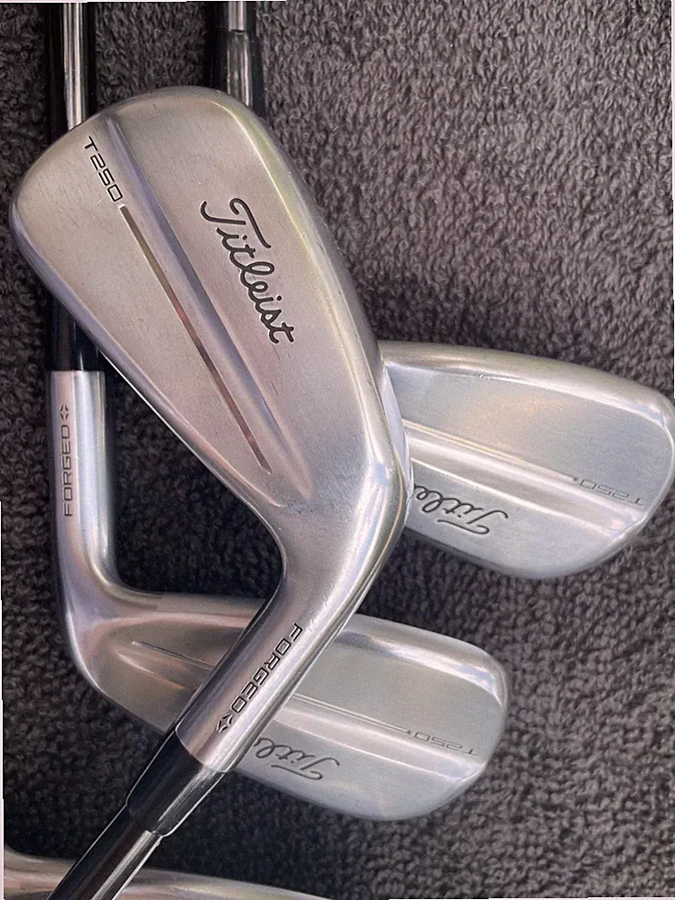 Titleist T250 Irons 6 thru 43* W Regular Flex Tensei Graphite Shafts