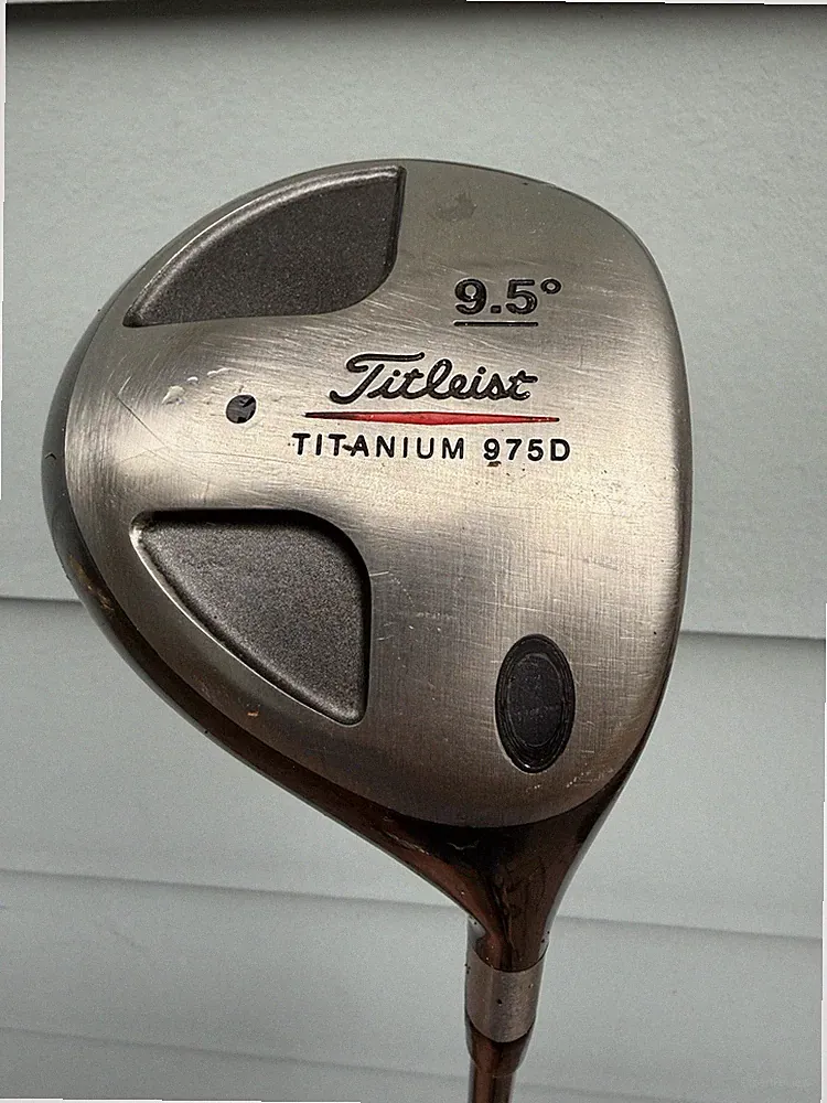 Titleist titanium 975D driver 9.5 degree golf club EI-70 true temper Stiff RH