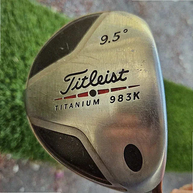 Titleist Titanium 983k 9.5 Degree Driver YS-6 Stiff Flex Graphite Shaft RH