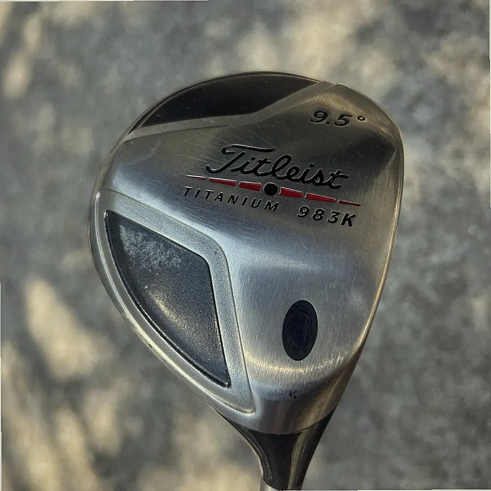 Titleist Titanium 983K Driver 9.5° w/ Rare Fujikura Speeder Stiff S-Flex + Cover