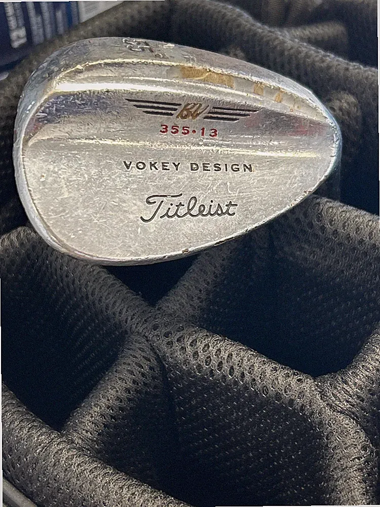 Titleist Vokey Design 355.13 wedge — a 55° loft with 13° bounce RH