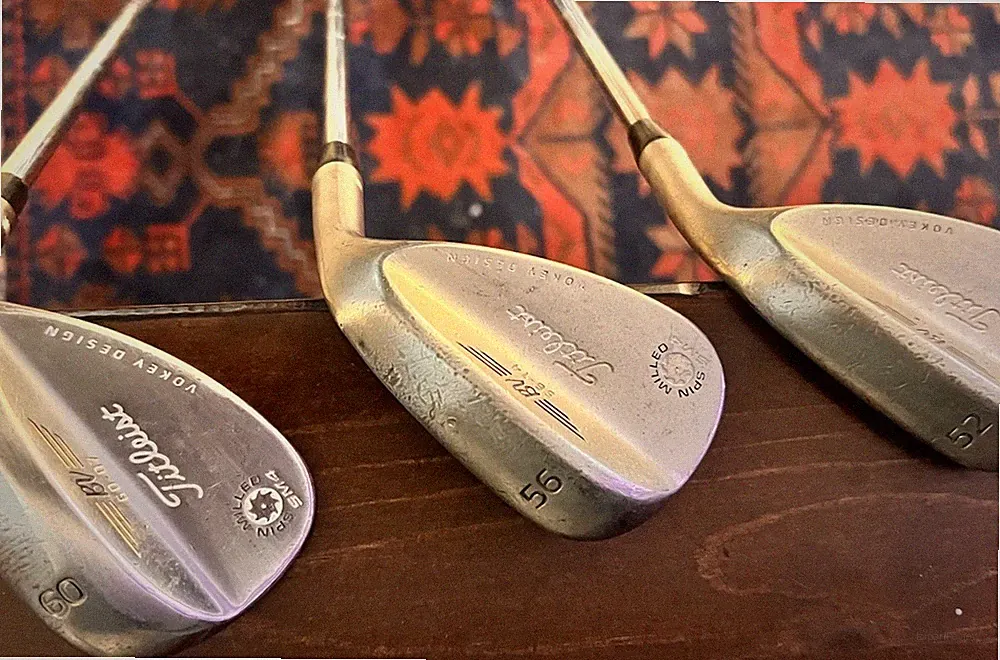 Titleist Vokey Design BV Spin Milled 3 club Wedge Set 52/56/60 07 RH Steel
