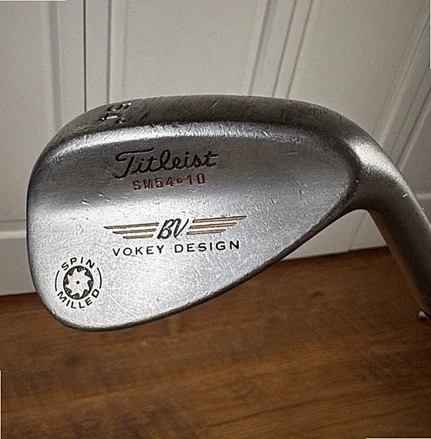 Titleist Vokey Design Spin Milled Wedge 54° Loft 10° Bounce SM54 10 RH Steel