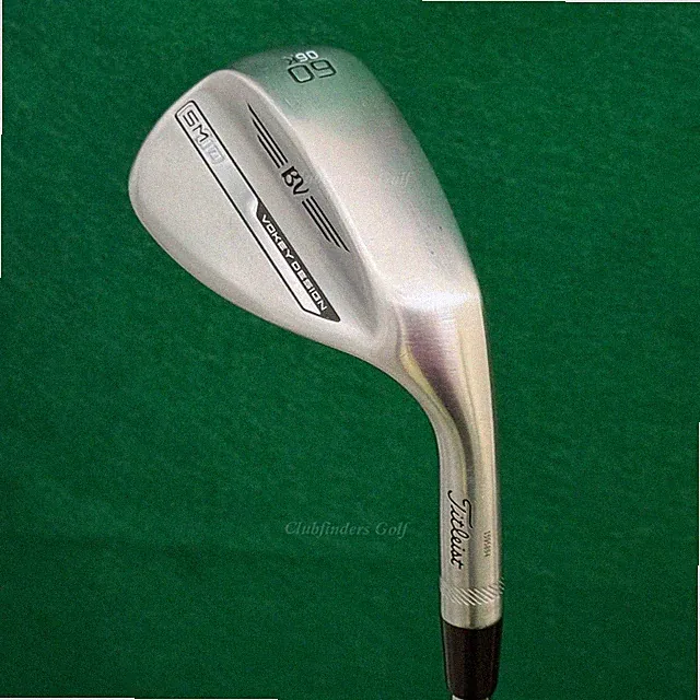 Titleist Vokey SM10 Chrome 60-6K 60° Lob Wedge Vokey Design Steel Wedge Flex