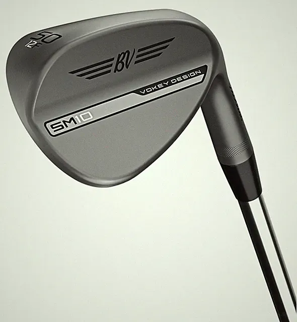 Titleist Vokey SM10 Nickel F Grind 52* Gap Wedge 52-8 Stl Dynamic Gold S200 VG