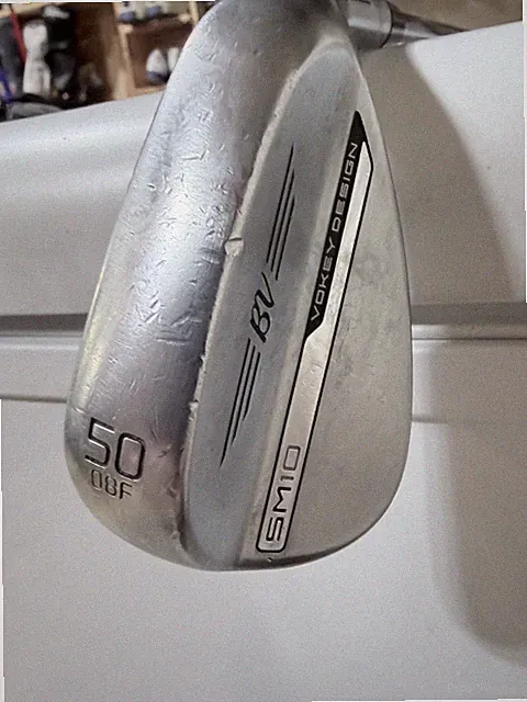 Titleist Vokey SM10 Raw 50-08F 50° Wedge Project X Rifle 6.0 Steel Wedge Flex