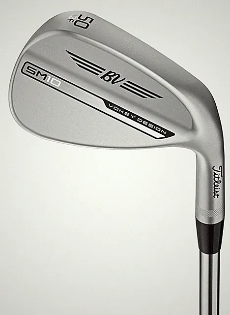 Titleist Vokey SM10 Tour Chrome F Grind 46* Pitching Wedge 46-10 Steel Very Good