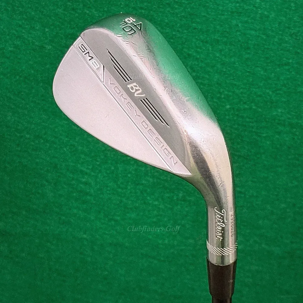 Titleist Vokey SM8 Chrome 46-10F 46° Wedge DG S400 Tour Issue Onyx Steel Stiff