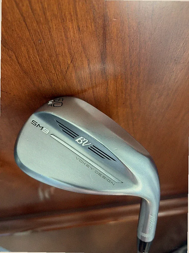 Titleist Vokey SM9 60T Wedge with Aerotech i80 Steel Fiber Shaft