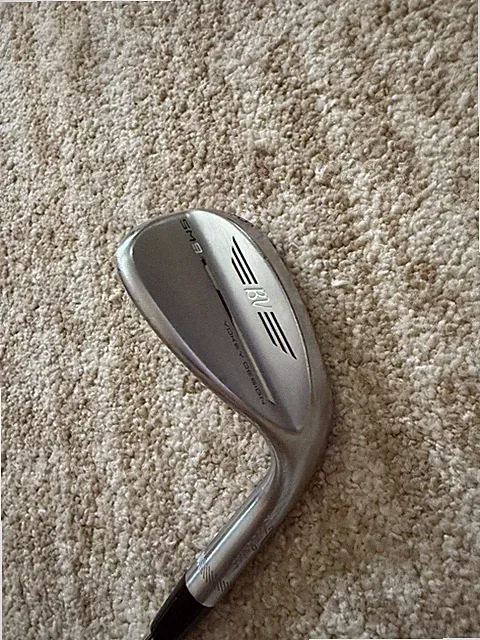 Titleist Vokey SM9 Tour Chrome Sand Wedge SW 56* 12 Bounce D-Grind Wedge RH