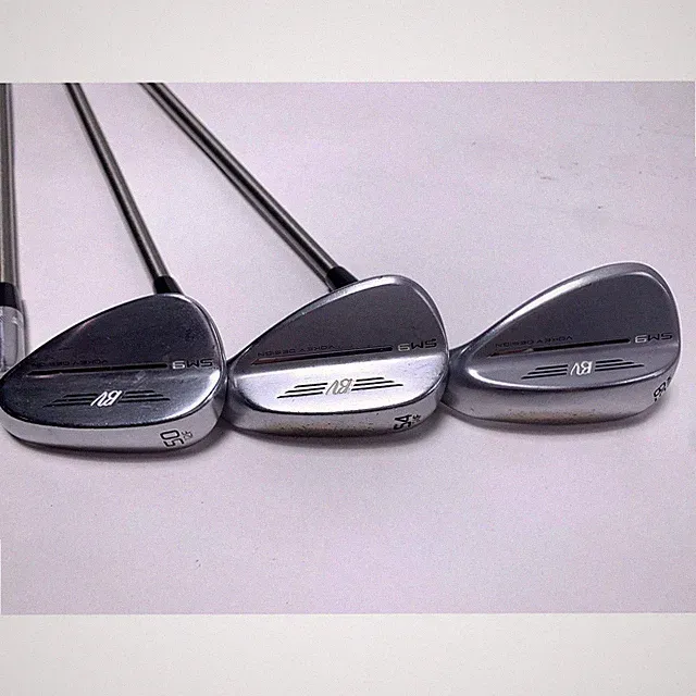 Titleist Vokey SM9 Tour Chrome Wedge Set 50* 12 | 54* 14 | 58* 8 Regular RH