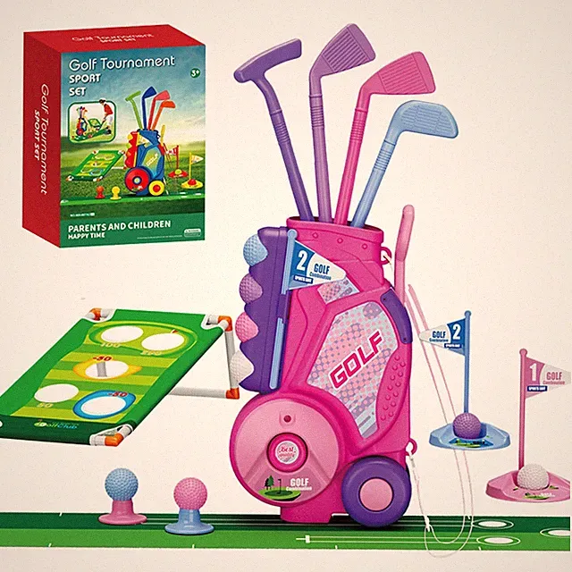 Toddler/Children Golf Set for Kids Ages 2,3,4,5 Years Old – Fun Indoor & Outdoor