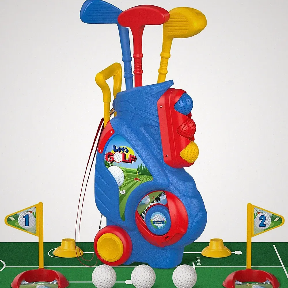 Toddler Golf Set for 2 3 4 Years Old Boys Girls, Upgraded Kids Golf Clubs Set...
