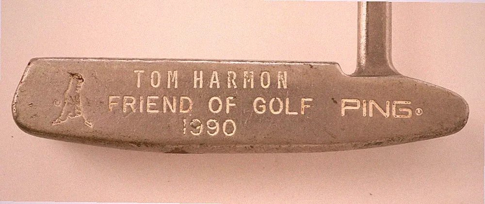 Tom Harmon Friend Of Golf Putter1990 Karsten Anser 2 with Cover