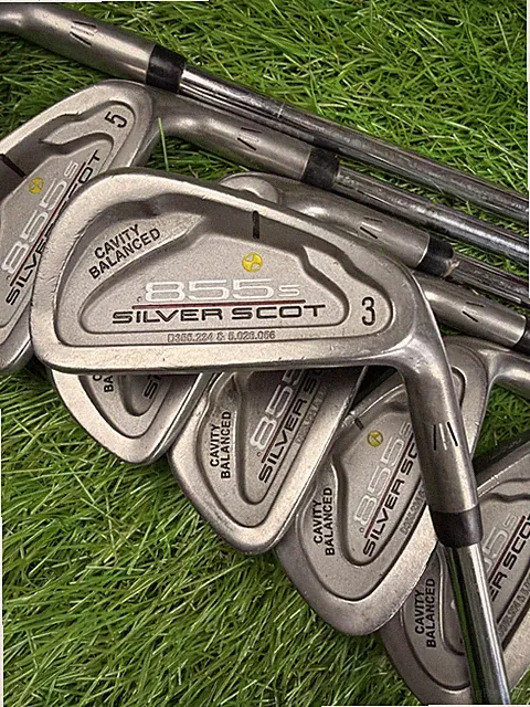 Tommy Armour 855s Silver Scot Iron Set (3-9) RH Tour Step II Regular Flex Shafts