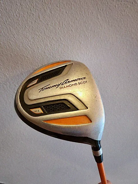 TOMMY ARMOUR Diamond Scot Driver w Headcover RH Graphite Uniflex