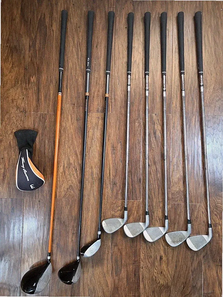 Tommy Armour Diamond Scot Golf 8 Club Set 6-9 Irons/PW - 3FW/5HY Woods - driver