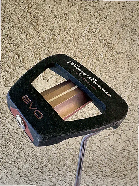 TOMMY ARMOUR EVO 470 GRAM 50" MALLET PUTTER -TA-25 EVO STEEL SHAFT -SPLIT GRIP