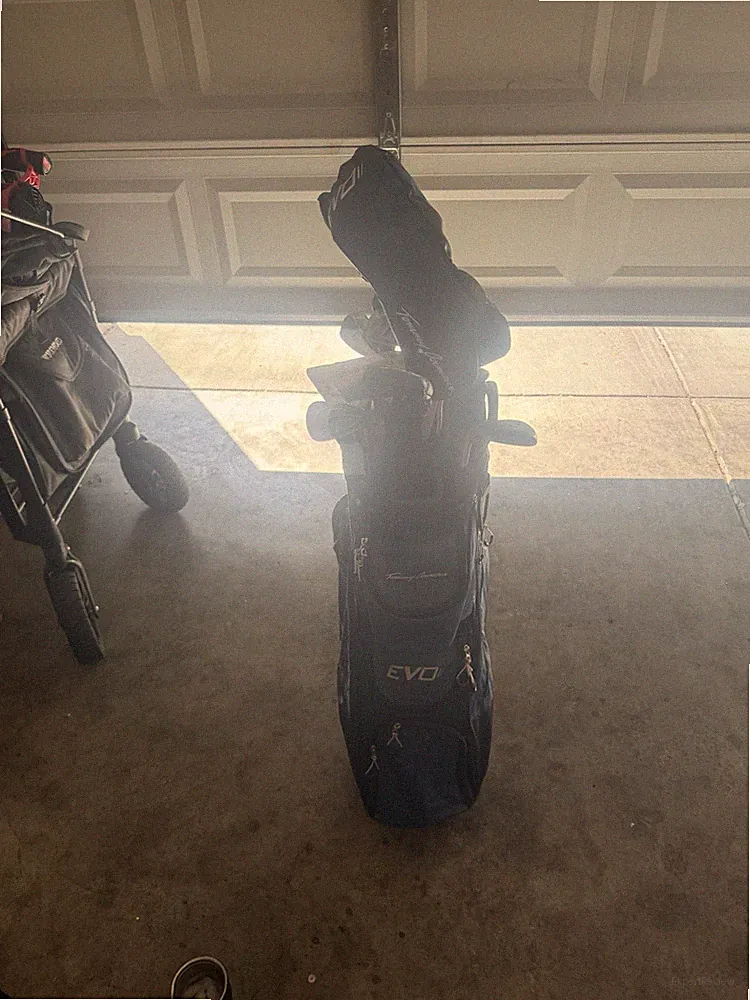 Tommy Armour EVOII Complete Golf Club Set Blue Black with Bag