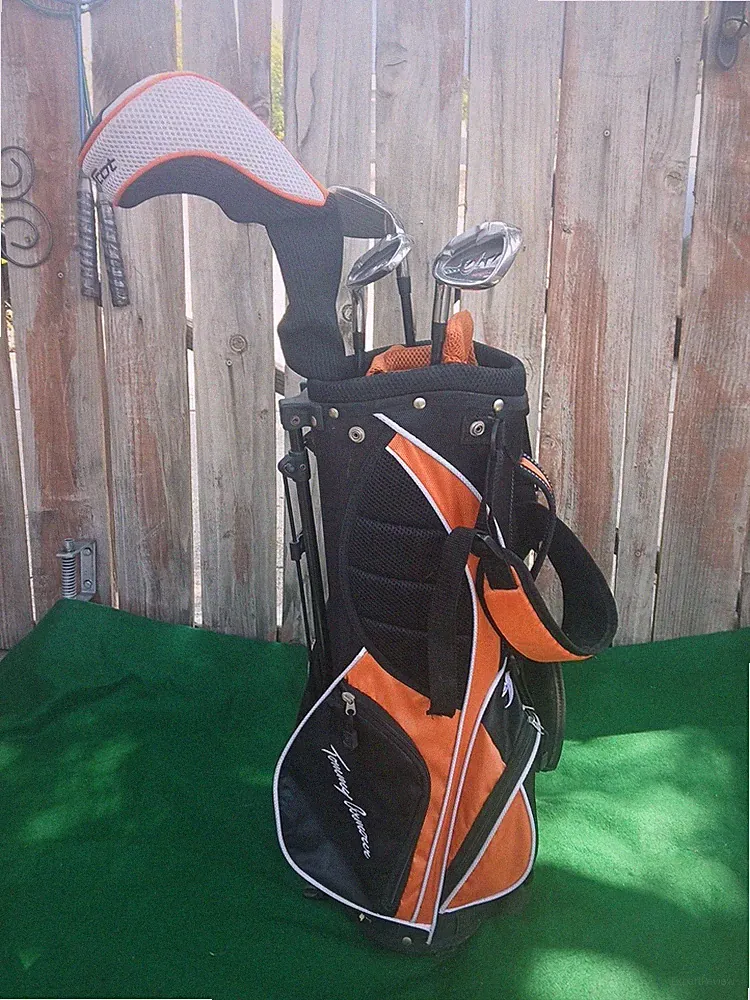 Tommy Armour HotScot Junior Golf Bag with 5 Clubs