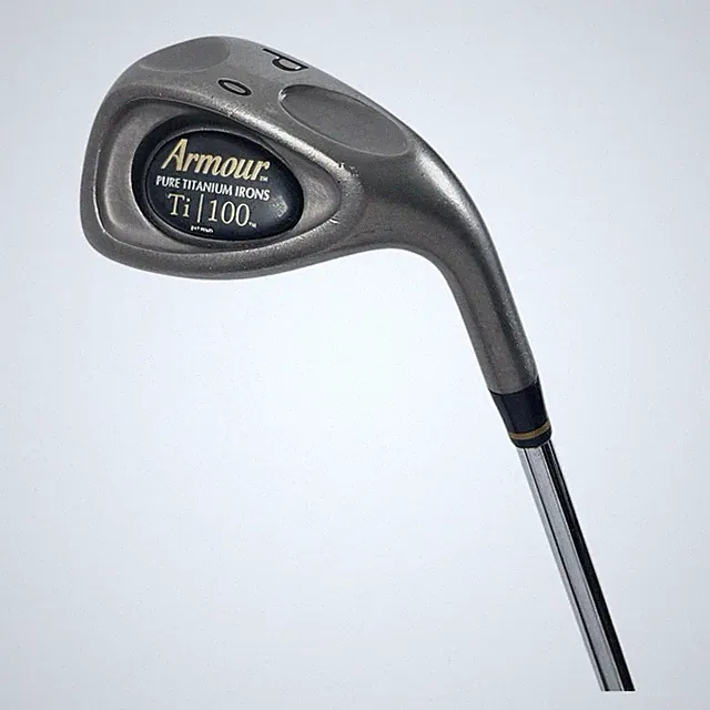 Tommy Armour Pure Titanium Irons Pitching Wedge Ti-100 Steel Stiff 36" RH