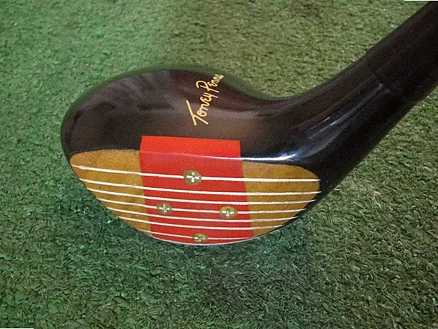 TONEY PENNA MOD 1, CR 5 PERSIMMON DRIVER, GRAPHITE SHAFT, 44"