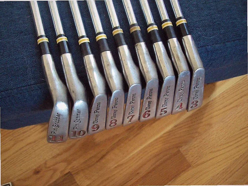Tony Penna TP SB-5 irons 3-11 Instant Action stiff steel std length J8