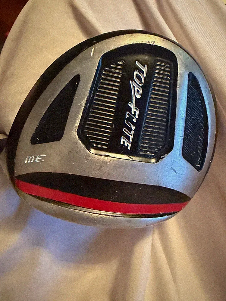 Top Flight Golf Club 3W Wood GREAT SHAPE! Red Graphite Shaft Men's Flex