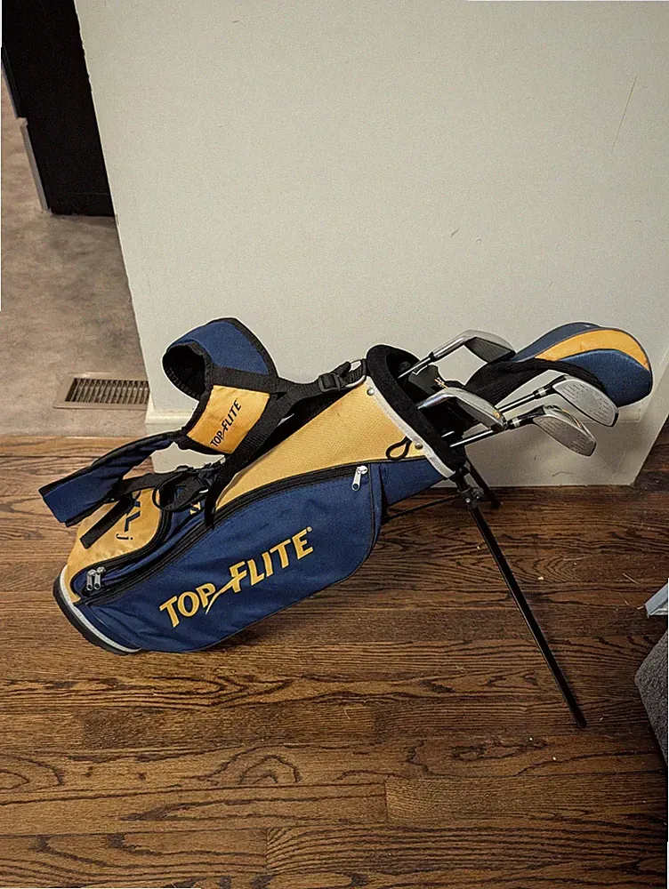 Top Flight XLj Junior 6 Pc Kids Golf Club Set w/Bag RH Youth Ages( 7-9 )